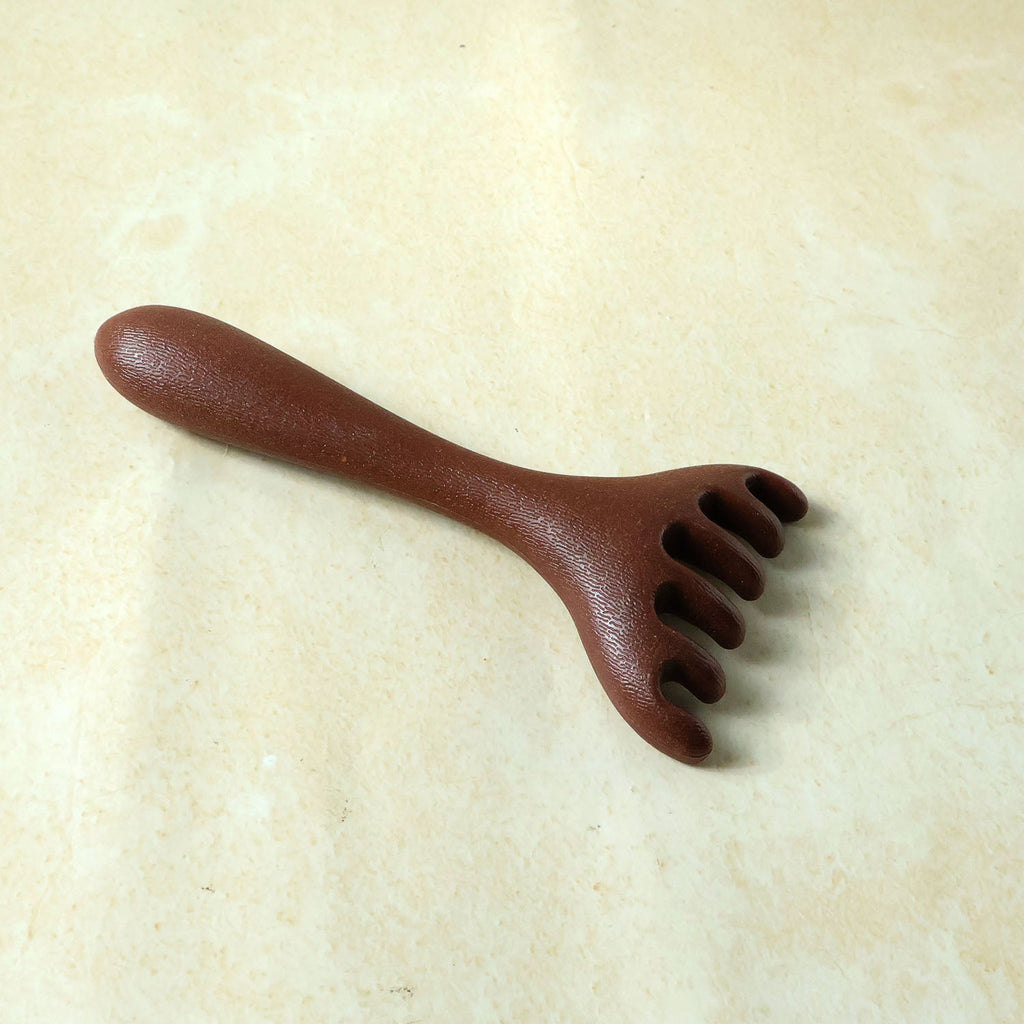 Portable wooden head and neck massager easy for travel use