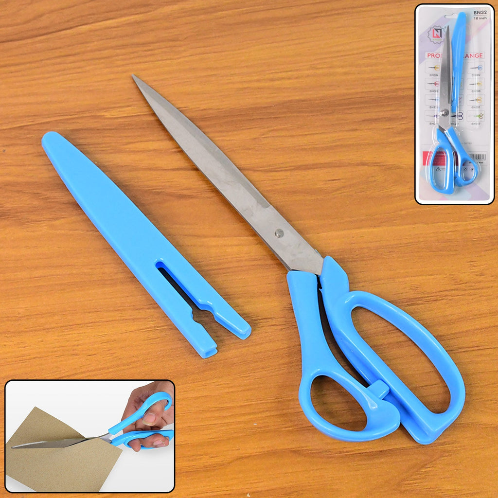 Cisora 10-inch Fabric Scissors with Carbo Titanium stainless steel blades.
