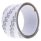 Durable insect net patch tape applied seamlessly on window screen