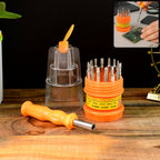 15-in-1 precision screwdriver set tools with compact case
