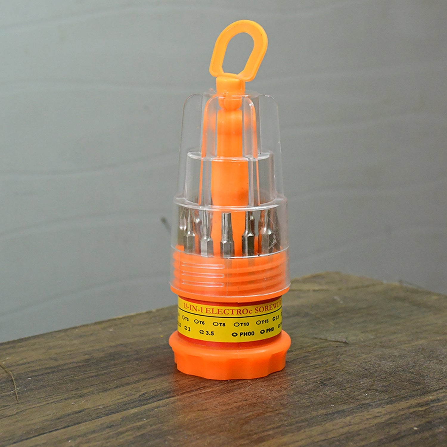 Complete 15-in-1 precision repair kit for electronic devices
