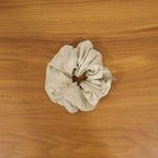 Premium hair scrunchie made of soft fabric for comfortable styling