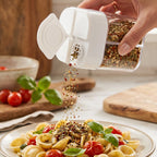Sectioned dry food storage container for pantry organization