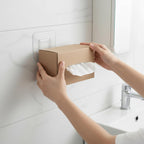Wall mount transparent sticker hook for bathroom use