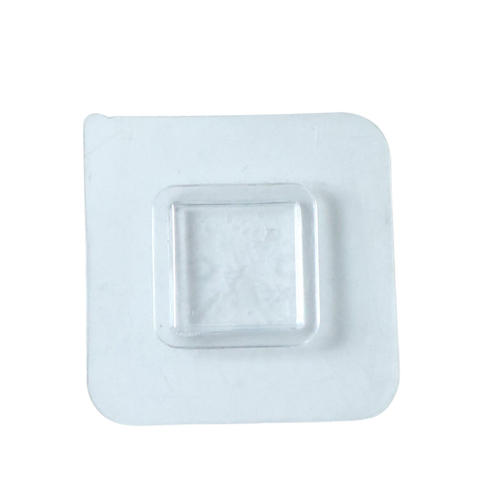 No-drill transparent wall hook for versatile use