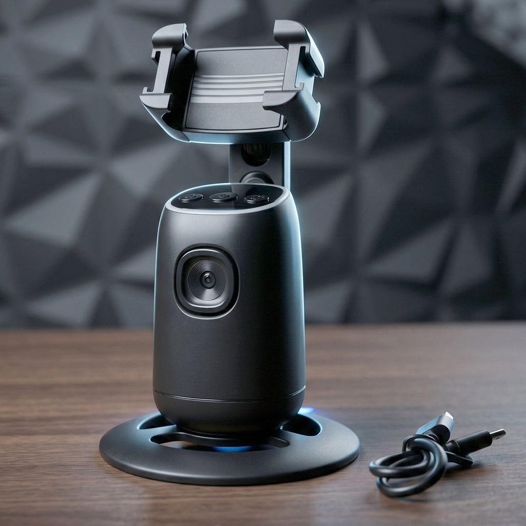 Rotating mobile stand suitable for live streaming