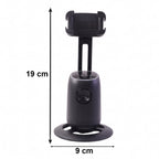 Auto tracking mobile holder for video recordings and calls