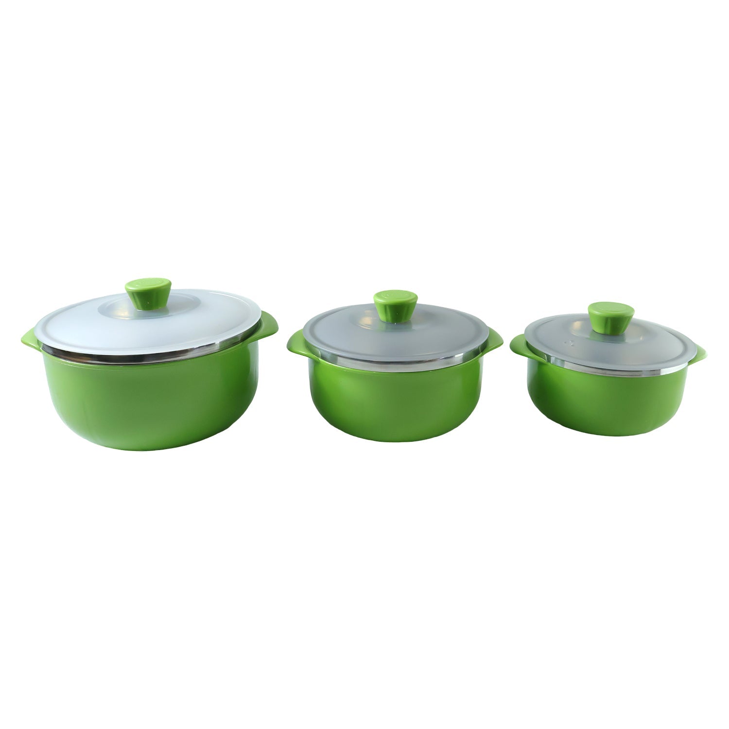Food serving bowls with secure lids to keep dishes fresh