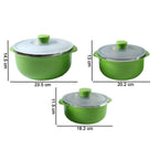 Durable kitchen serving bowls set suitable for daily use