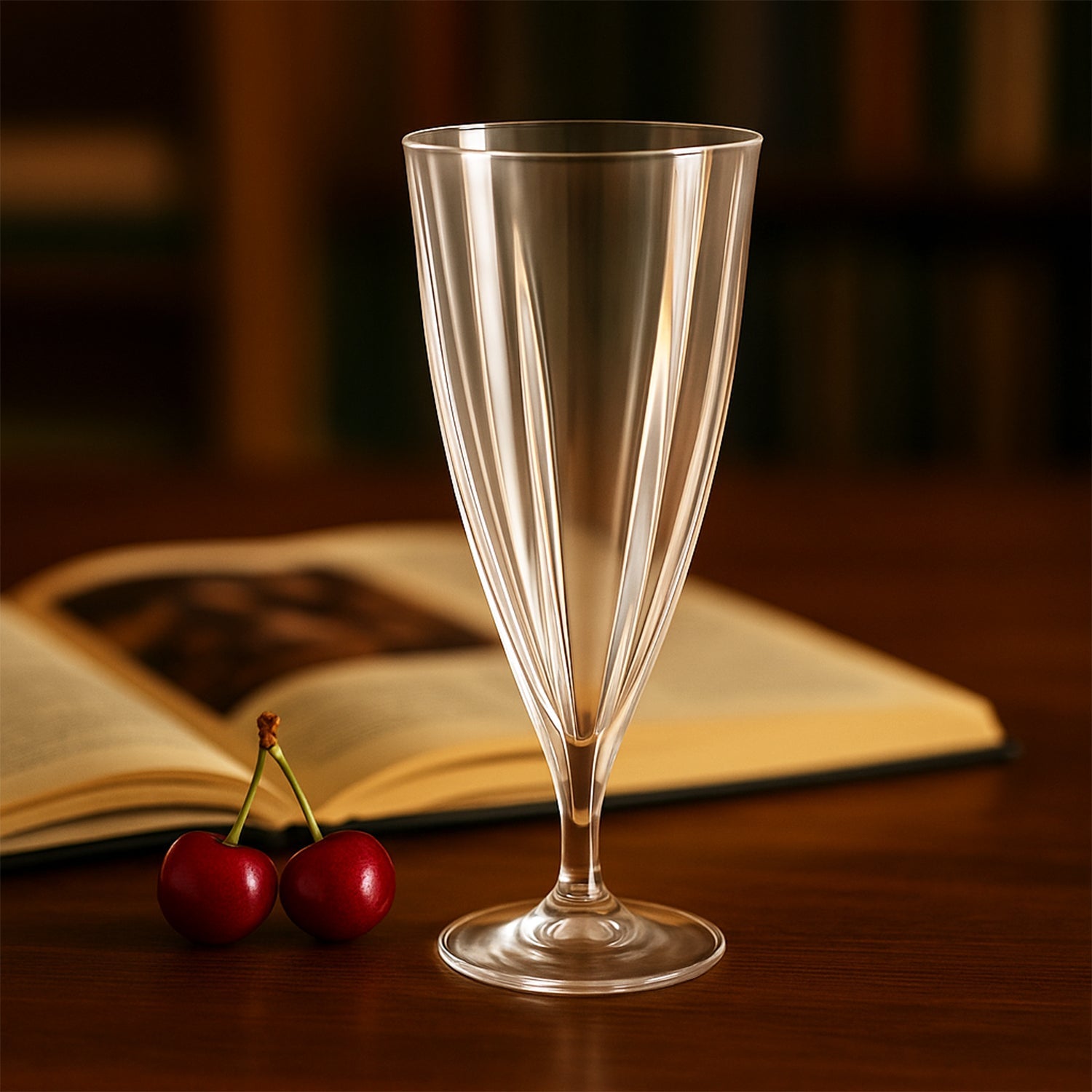 Transparent Plastic Shake Coco Glass Set suitable for cocktails and shakes
