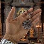 Premium finish metal Shiv keychain for daily use