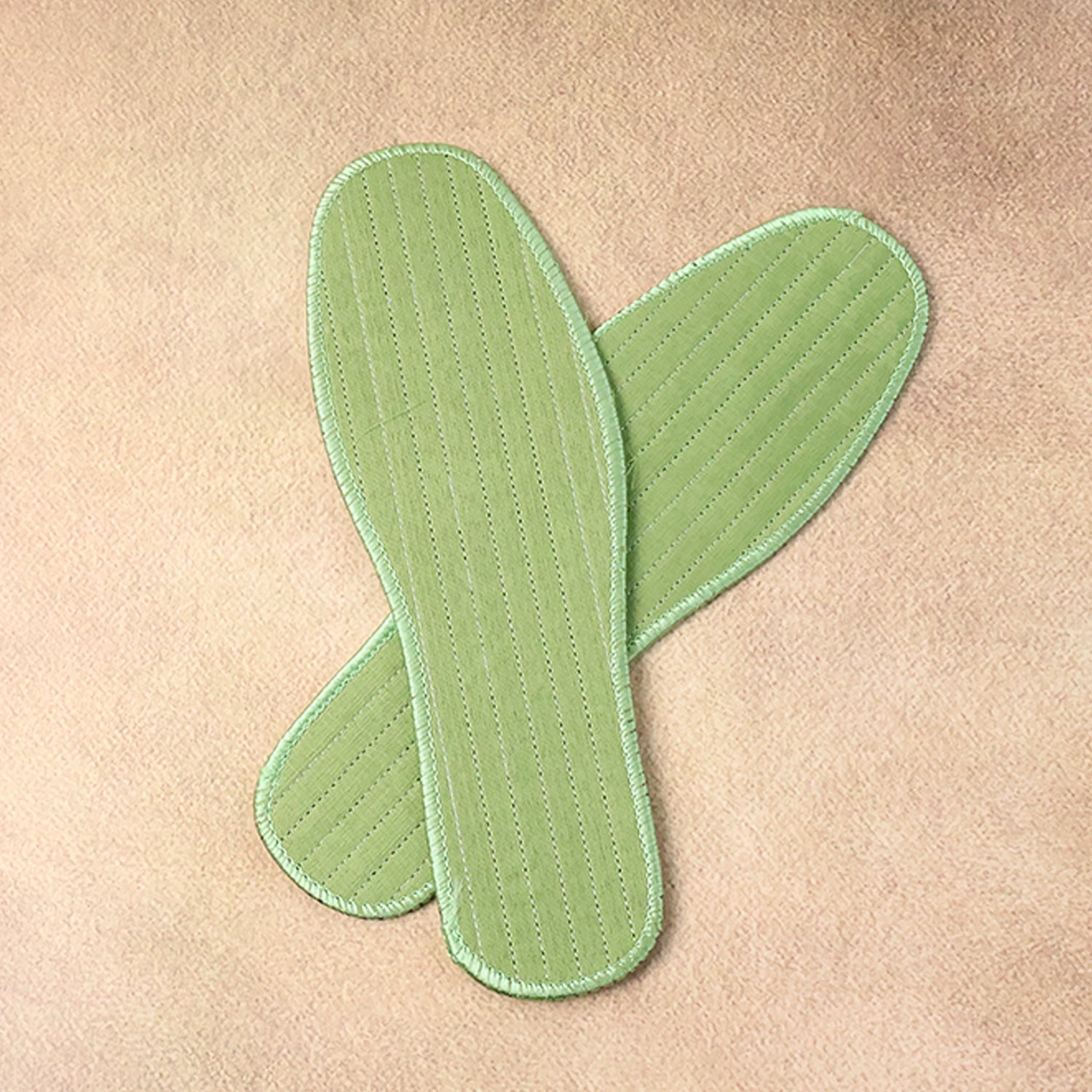Soft cushioned shoe insoles for size 42 footwear enhancing comfort