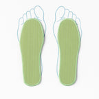 Ergonomic comfort shoe insoles designed for size 42 shoes