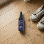 Close-up of spray nozzle of Shoe Cleaner Spray bottle