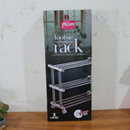 Supermom stainless steel shoe rack placed in home entryway