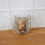 Live display of self-adhesive wall mount slipper holder in modern home