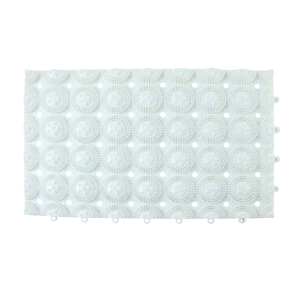 Flexible and durable anti-slip bath mat for shower floors