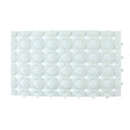 Flexible and durable anti-slip bath mat for shower floors