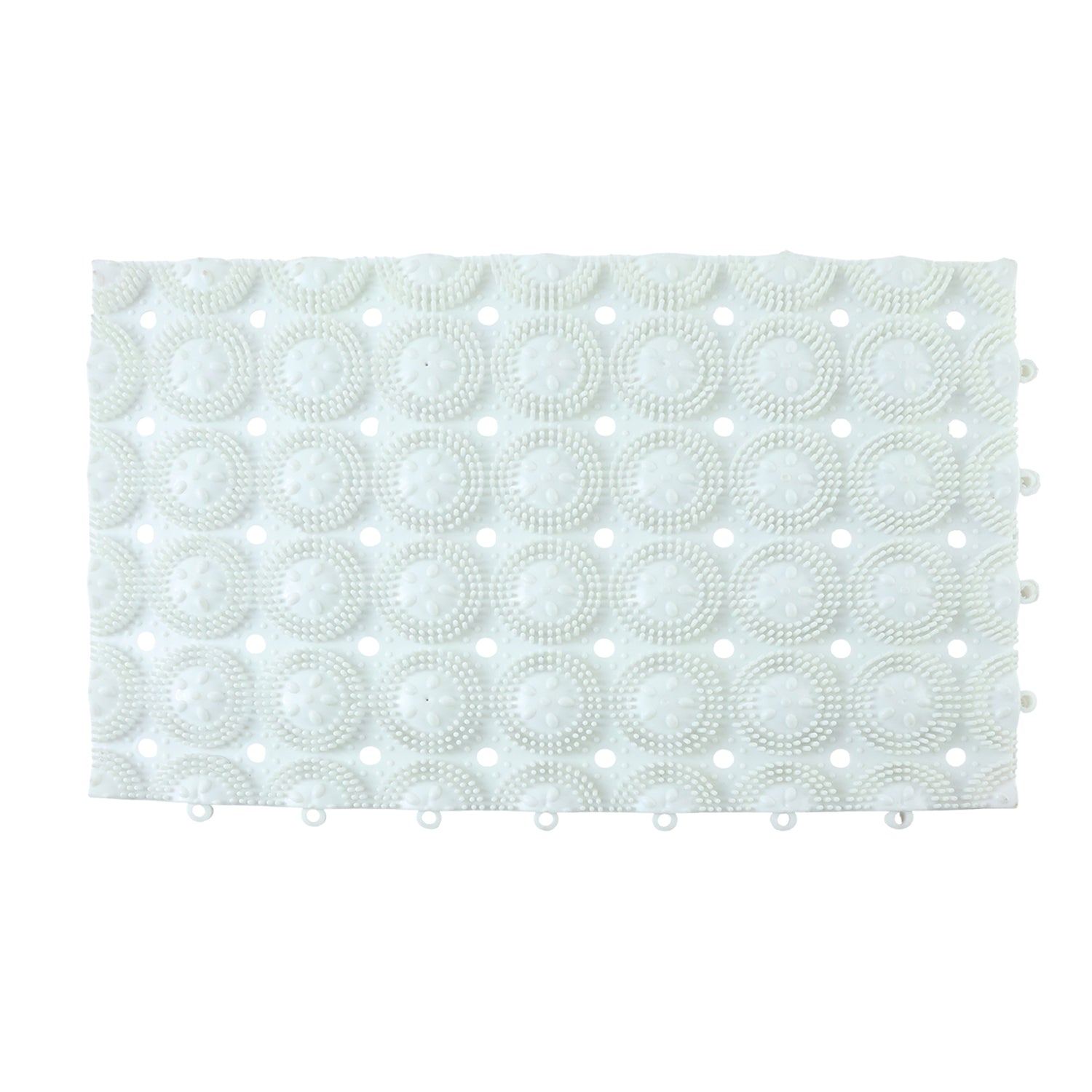 Flexible and durable anti-slip bath mat for shower floors