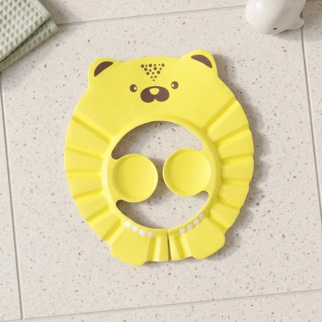 Baby bath hair protection hat in waterproof material