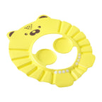 Toddler bath shower cap with fun cartoon design