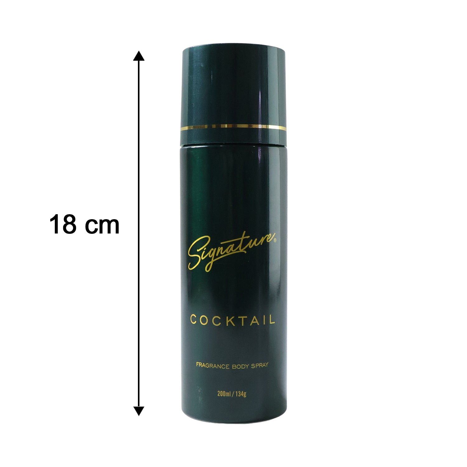 Stylish deodorant spray bottle with masculine fragrance