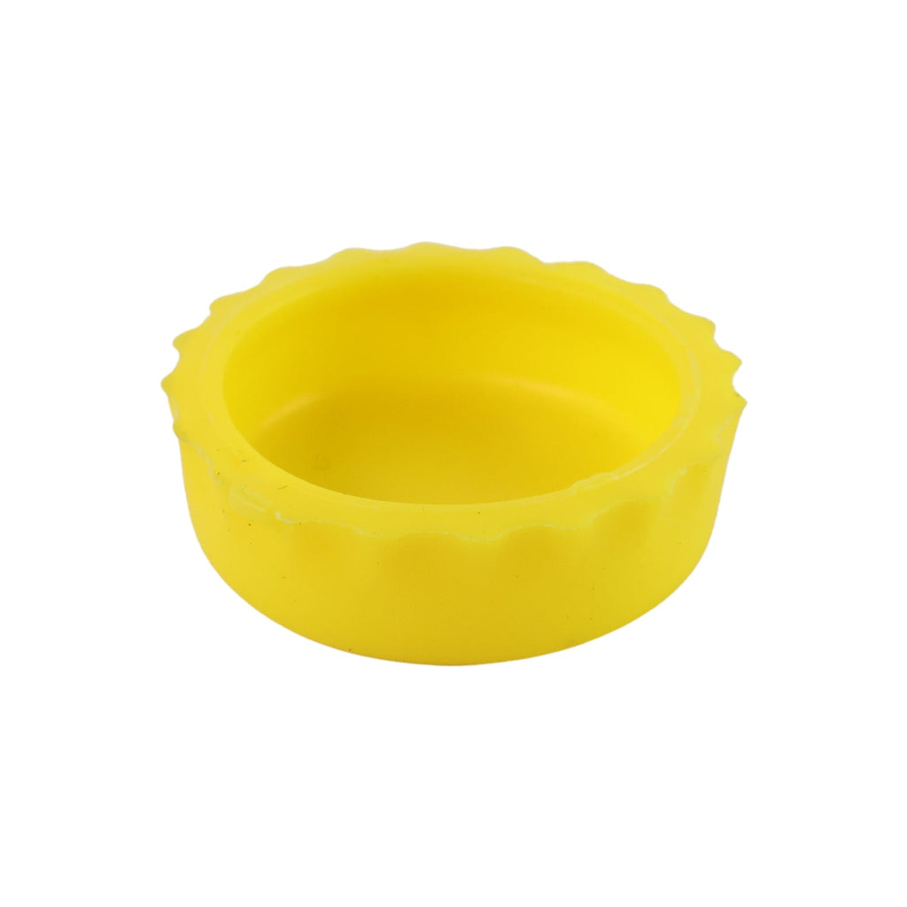 Silicone bottle cover on beverage bottle