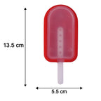 Easy to clean silicone ice mold for making popsicles at home