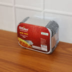 Disposable aluminium meal prep containers with lids for safe food storage