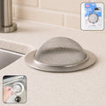 Stainless steel sink strainer designed to prevent kitchen drain clogs
