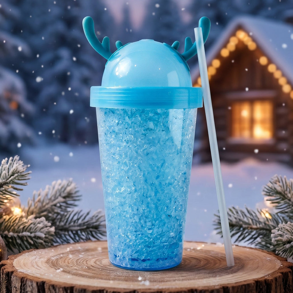 Durable 500ml portable drinking tumbler with lid