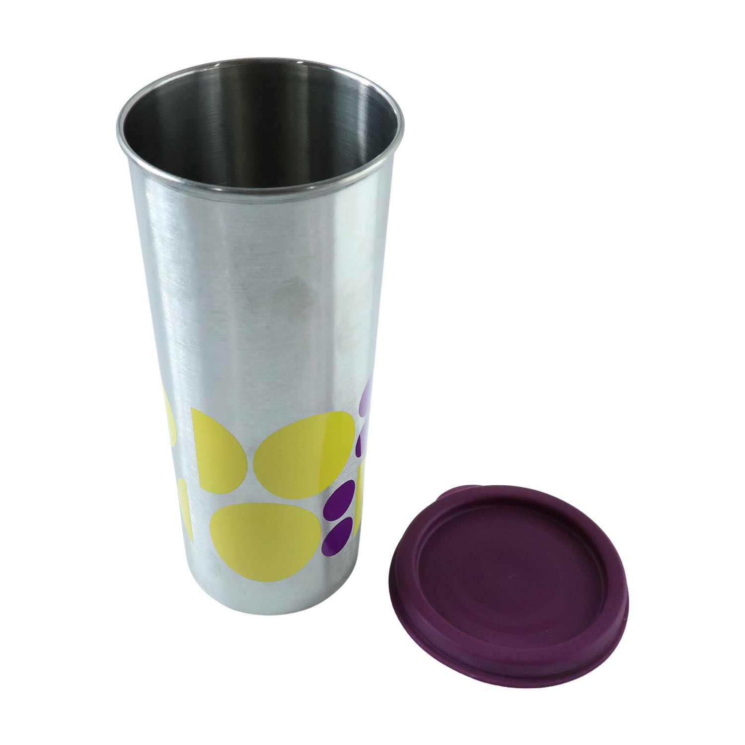 Supermom stainless steel tea tumbler 600 ML with stylish printed exterior