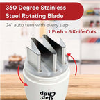 Eco-friendly manual vegetable chopper in kitchen setting