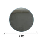 Convex blind spot mirror for vehicle safety