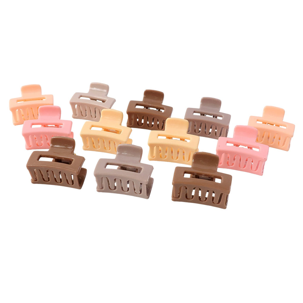 Compact mini hair clamps perfect for styling bangs