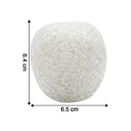 Compact size LED crystal table lamp perfect for side tables