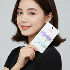 Snap clip securely holding hair in place