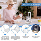 Unboxing the ChillPour automatic water dispenser, showing all included components and packaging.