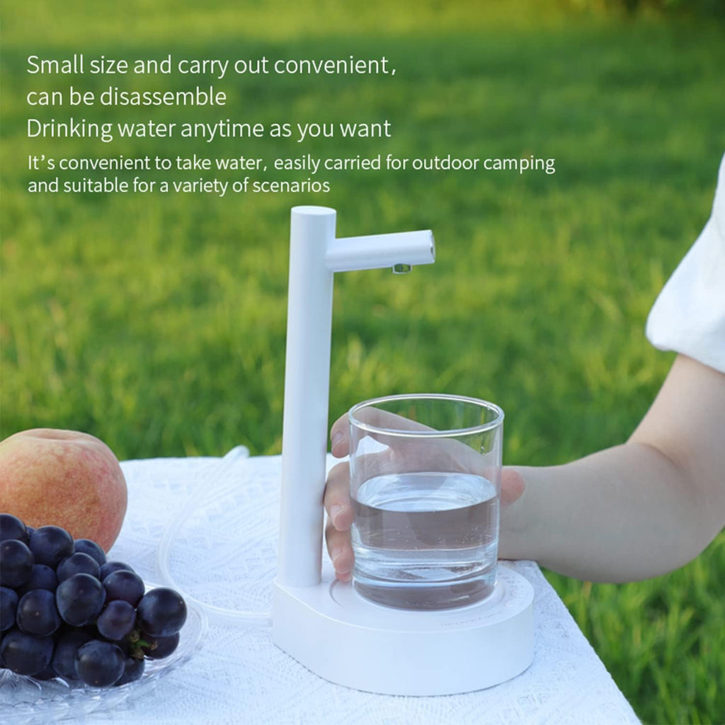 Detailed view of the easy-to-use button for the automatic water dispenser, ensuring smooth operation.