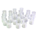Smokeless LED candles providing safe ambient lighting