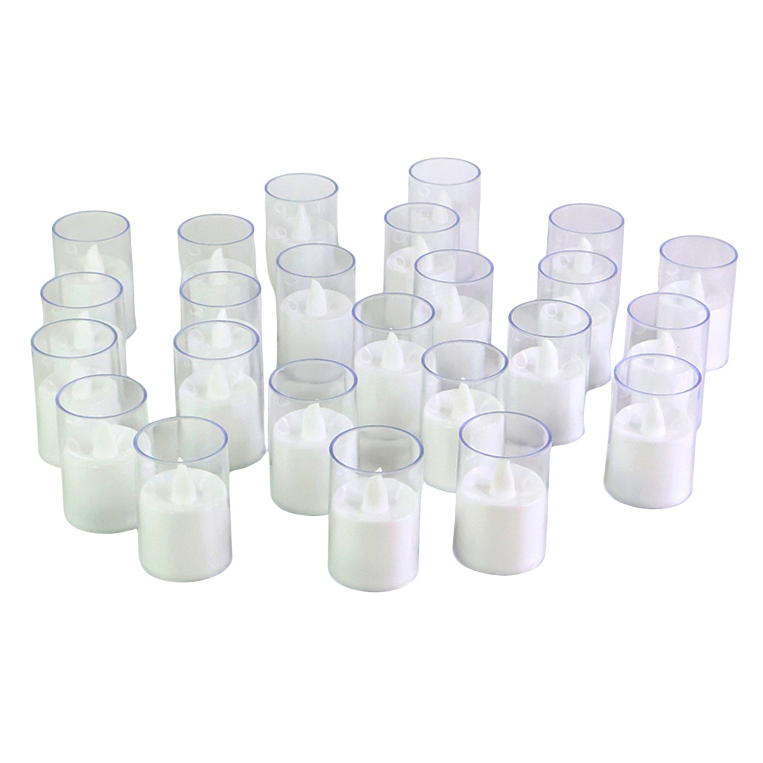 Smokeless LED candles providing safe ambient lighting
