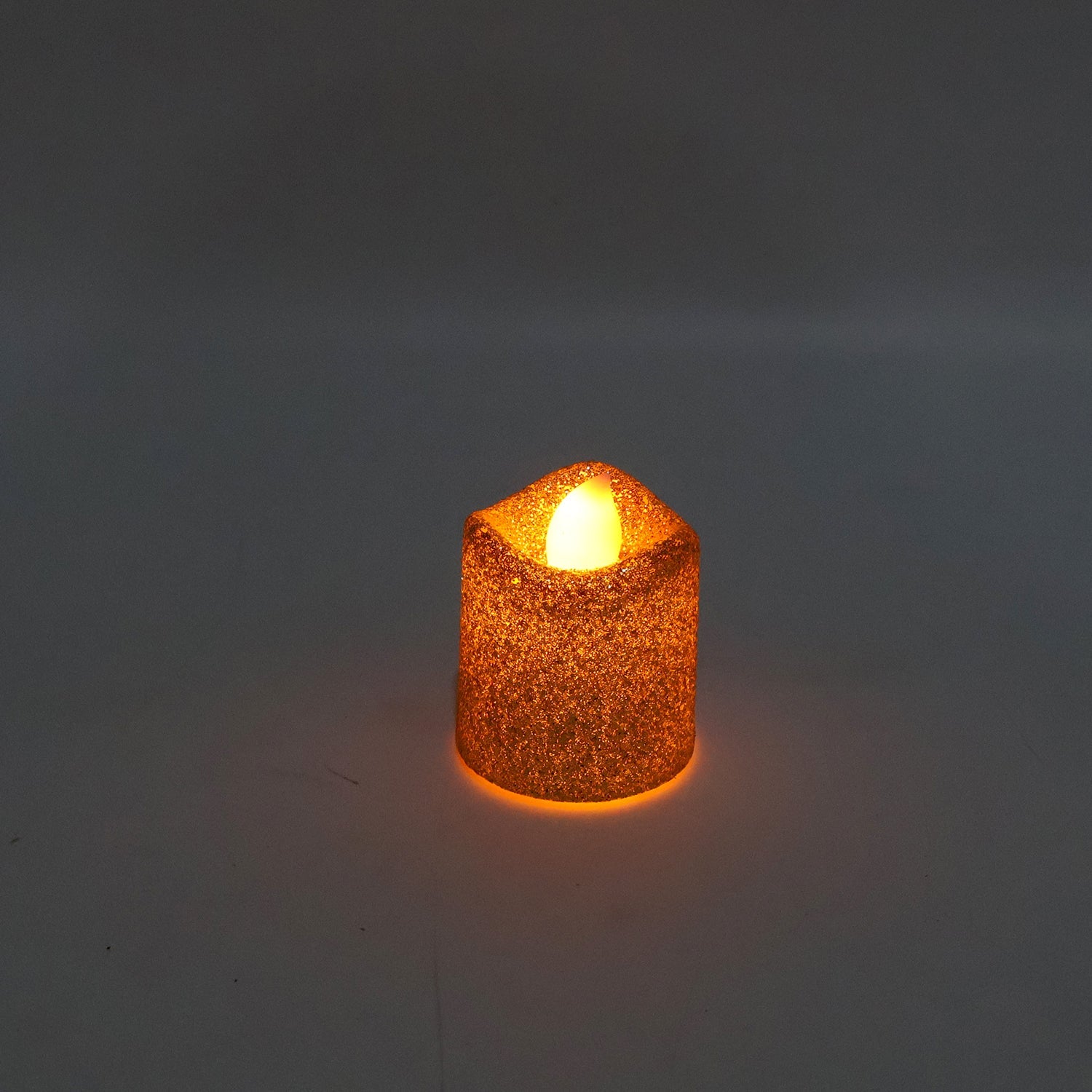 Decorative use of flameless LED tealight candles in home decor