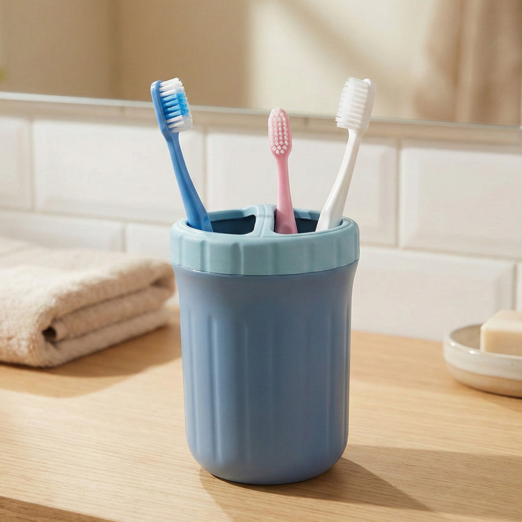 Soap pump with holder suitable for kitchen and bathroom spaces