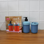 Wall mount soap dispenser setup shown in functional home environment