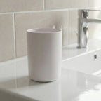 Close-up of plastic soap holder's drainage detail keeping soap dry