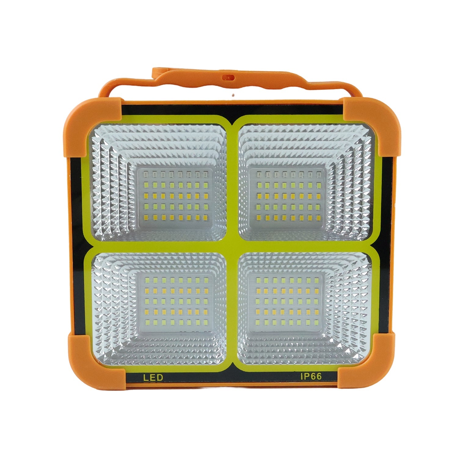 Waterproof solar flood light ideal for security and outdoor activities