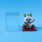 Car dashboard panda decoration waving hand automatically
