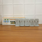 Wall spice holder rack showcasing neat spice organization