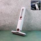 2-in-1 silicone wiper with long handle, ideal for windows and car windshields.