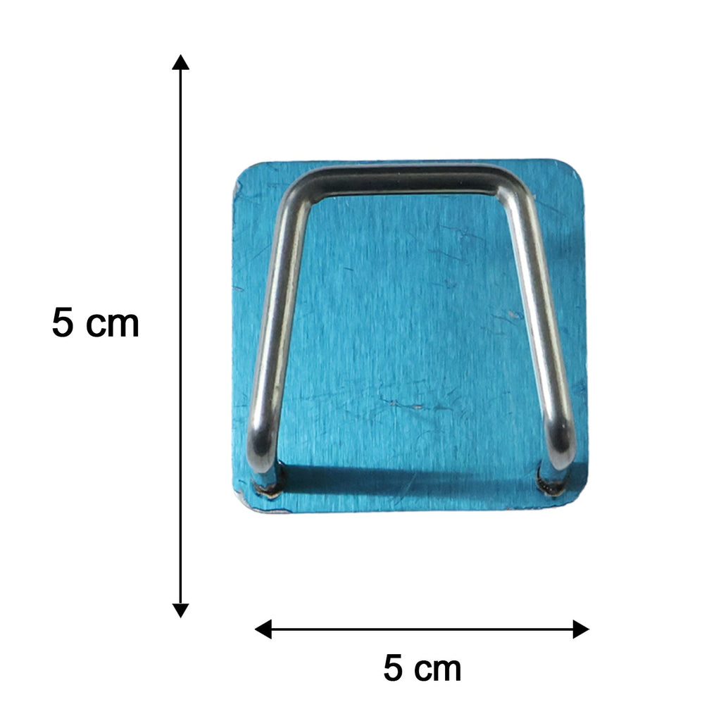 Size guide for stainless steel wall hook with adhesive
